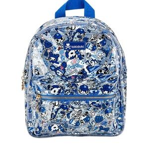 Tokidoki x Los Angeles Dodgers Blue & Clear Mini Backpack